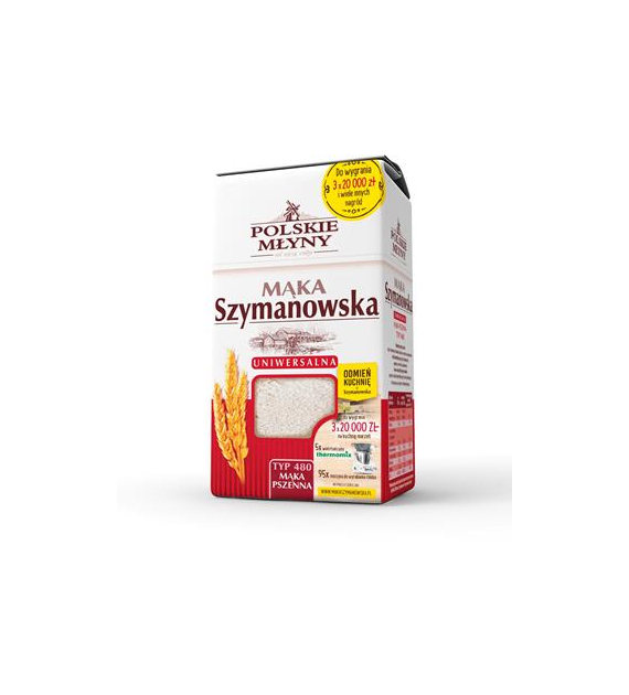 SZYMANÓW Mąka szymanowska typ 480 1kg /10