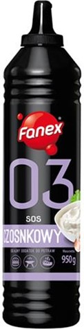 FANEX Sos 950g czosnkowy /4/