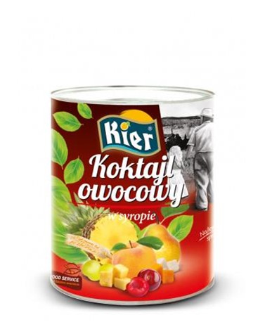 KIER Koktail owoców europejskich 425g/235g /24/