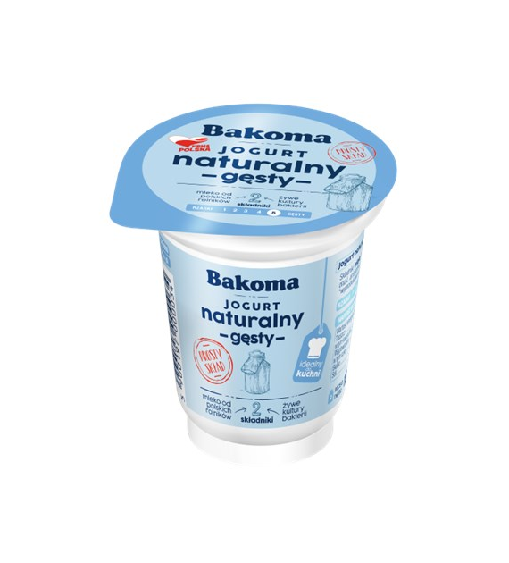 BAKOMA Jogurt naturalny gęsty 150g /20
