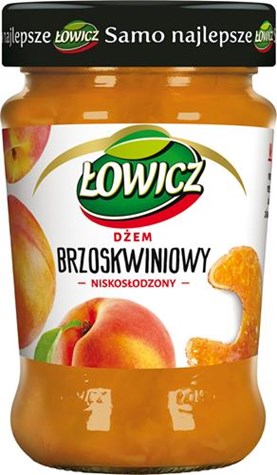 ŁOWICZ Dżem brzoskwinia n/s 280g /8