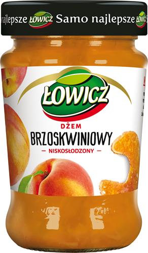 ŁOWICZ Dżem 280g n/s brzoskwinia /8/