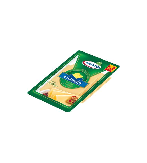 MLEKPOL Ser plastry Gouda 150g /12