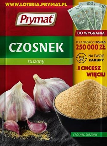 PRYMAT  Czosnek granulowany 20g /25/