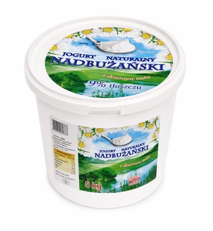 BIELUCH Jogurt naturalny 9% Nadbużański 5kg /1
