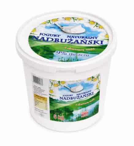 BIELUCH Jogurt naturalny 9% Nadbużański 5kg /1