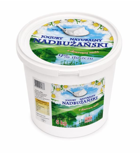 BIELUCH Jogurt naturalny 9% Nadbużański 5kg /1