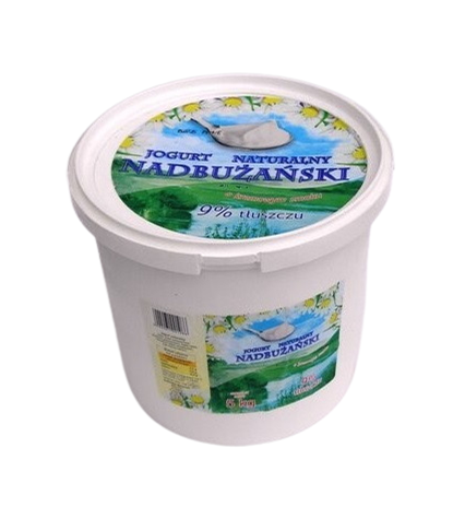 BIELUCH Jogurt naturalny 9% Nadbużański 5kg /1
