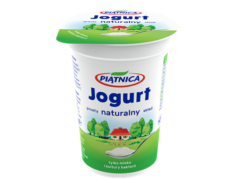 PIĄTNICA Jogurt naturalny 2% 180g /20