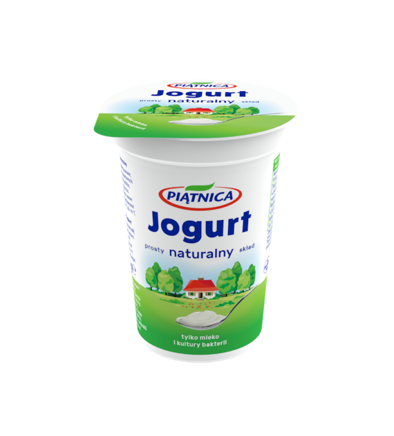 PIĄTNICA Jogurt naturalny 2% 180g /20