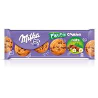 MILKA PIEGUSKI Ciastka z orzechami 135g /24