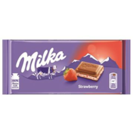 MILKA Czekolada strawberry 100g/22