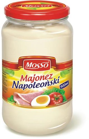 MOSSO  Majonez napoleoński 900ml /6/