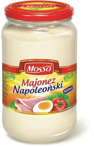 MOSSO  Majonez napoleoński 900ml /6/