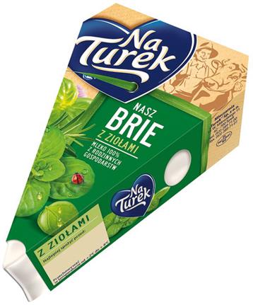 TUREK Brie 125g zioła /8/