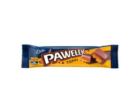 WEDEL Baton Pawełek toffi 45g*24szt