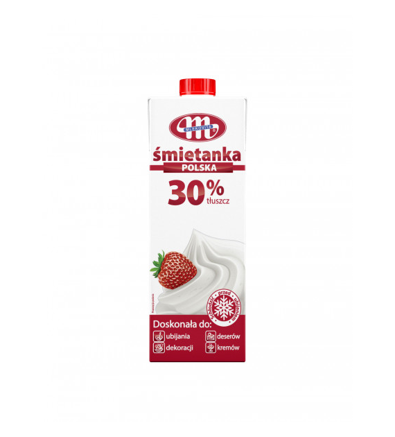 MLEKOVITA Śmietanka Polska UHT 30% 1l /12
