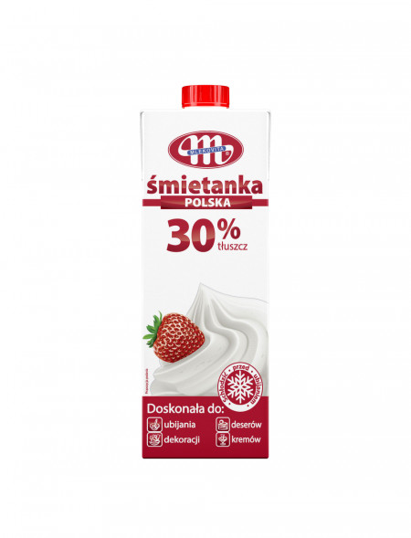 MLEKOVITA Śmietanka UHT 30% 1L /12/