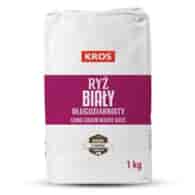 KROS Ryż biały papier 1kg/10