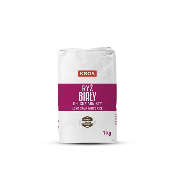 KROS Ryż biały papier 1kg/10