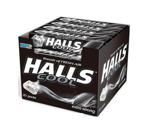 HALLS Extra strong 33,5g*20szt /1