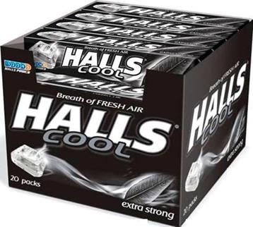 HALLS Extra strong 33,5g*20szt /1