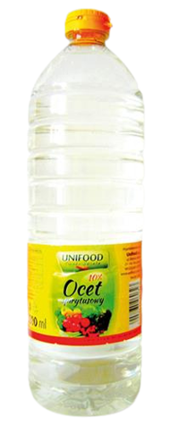 UNIFOOD Ocet spirytusowy 10% plastik 1l/12/*12