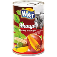 KIER Mango w syropie 425g/230g/24