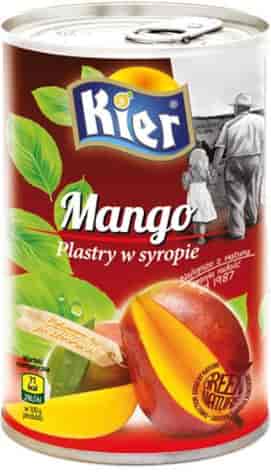 KIER Mango w syropie 425g/230g/24