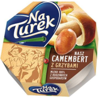 TUREK Camembert grzyby leśne 120g /10