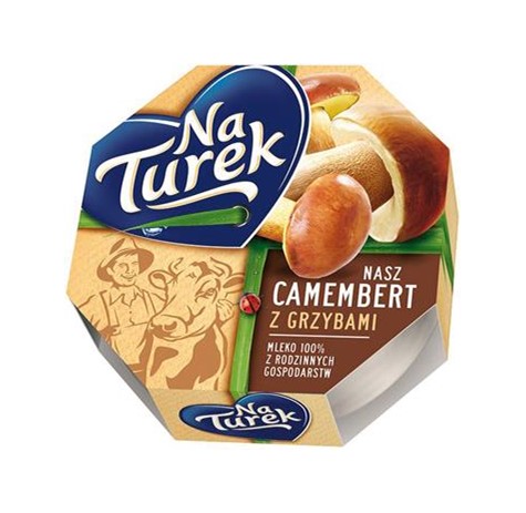 TUREK Camembert 120g grzyby leśne /10/