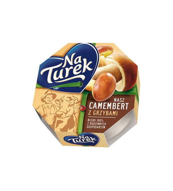 TUREK Camembert grzyby leśne 120g /10