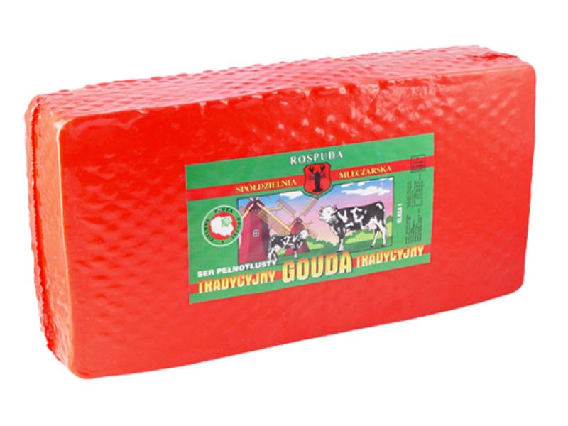 FILIPÓW Ser Gouda w parafinie blok ok. 3kg