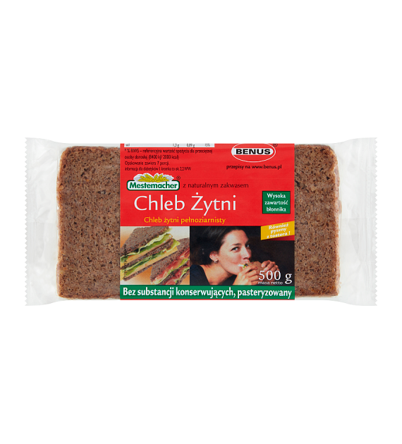 MESTEMACHER Chleb żytni 500g /12