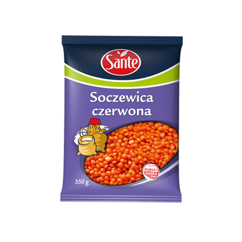 SANTE Soczewica czerwona 350g /12