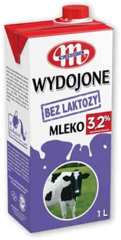 MLEKOVITA Mleko Wydojone b/laktozy 3,2% 1l /12
