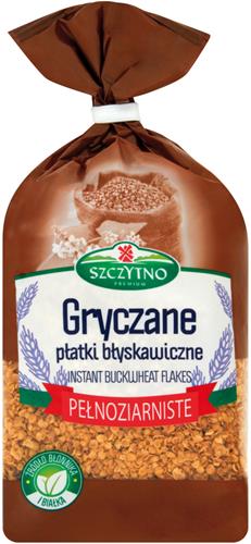 SZCZYTNO Płatki gryczane błysk pełnoz 400g/12/