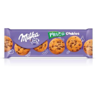 MILKA PIEGUSKI Ciastka z czekoladą 135g /24