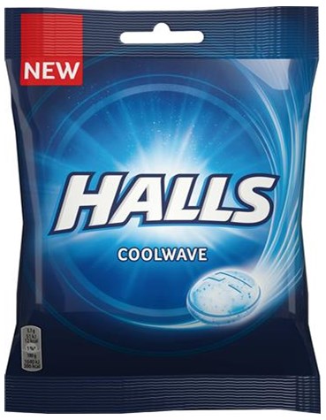 HALLS Coolwave 33,5g*20szt /1