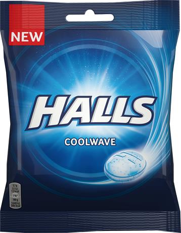 HALLS Coolwave 33,5g*20szt /1