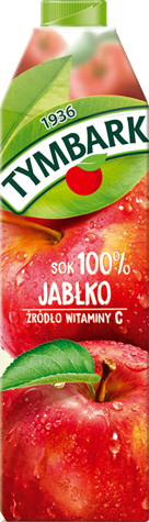 TYMBARK Sok 1L  jabłko /12/*6