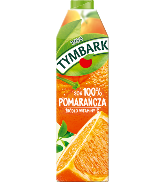 TYMBARK Sok pomarańcza 1l/12
