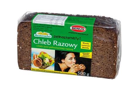 MESTEMACHER Chleb razowy 500g /12