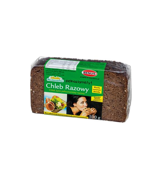 MESTEMACHER Chleb razowy 500g /12