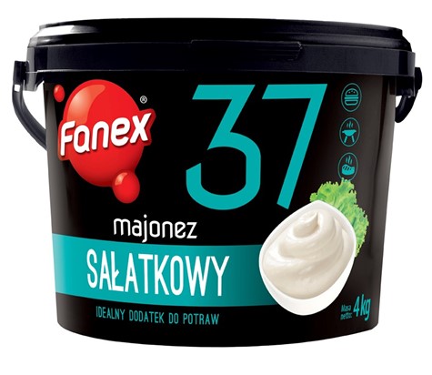 FANEX Majonez sałatkowy 4kg wiadro