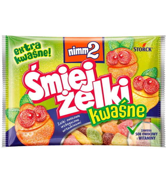 STORCK Nimm2 Śmiejżelki owocowe 100g /24