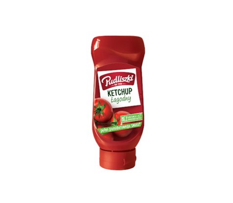 PUDLISZKI Ketchup łagodny plastik 700g /8