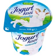 DANMIS Jogurt kozi 125g naturalny /6/