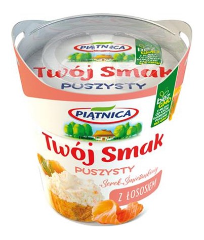 PIĄTNICA Twój smak  puszysty łosoś 150g /10