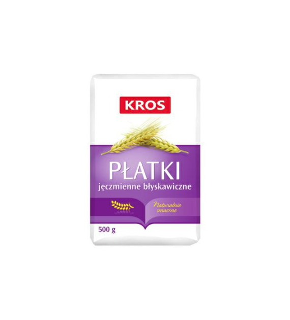 KROS Płatki jęczmienne błyskawiczne 500g /10
